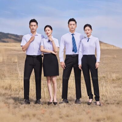 Mẫu áo đồng phục văn phòng mới nhất 1