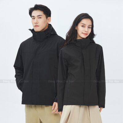 mẫu áo khoác gió đồng phục mới nhất 3