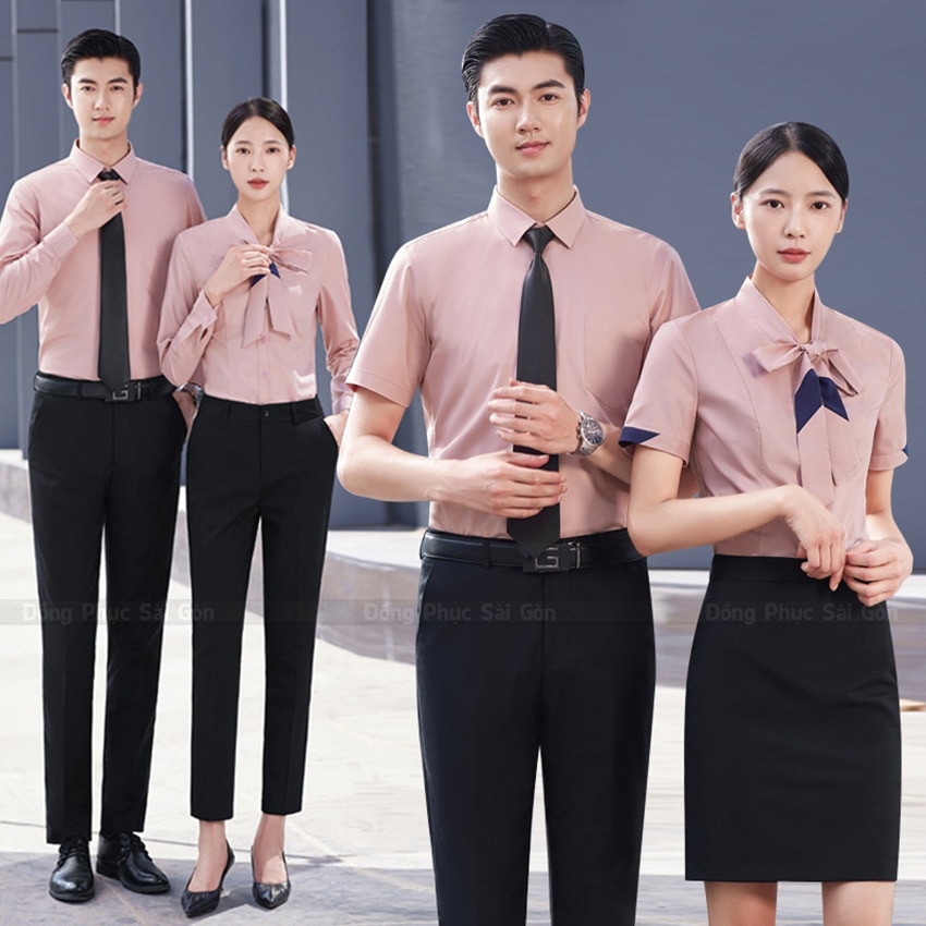 Mẫu áo sơ mi đồng phục công sở 4