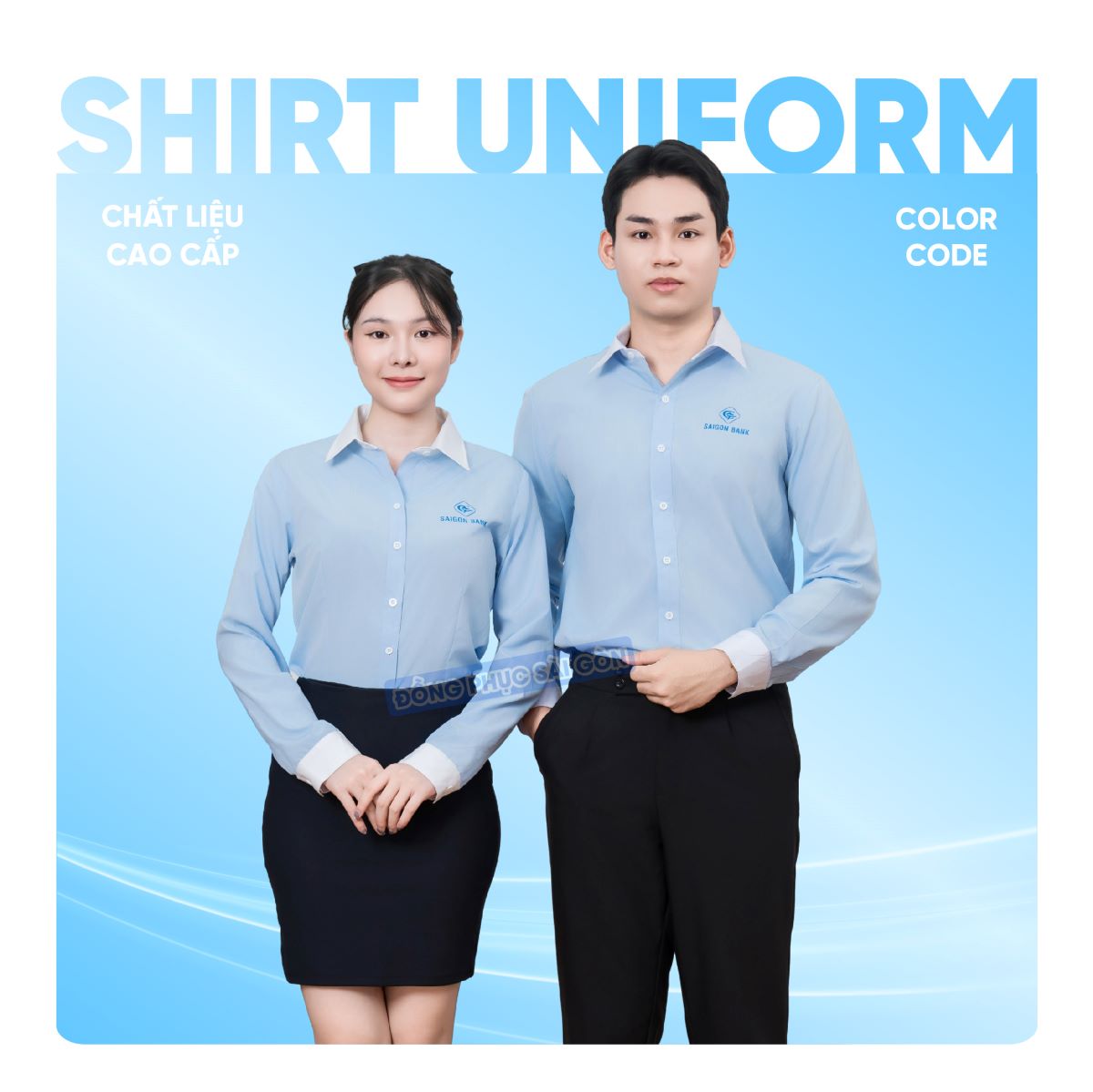 mẫu đồng phục công sở cao cấp