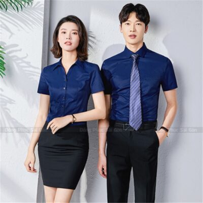 Mẫu đồng phục công sở đẹp và hiện đại 1