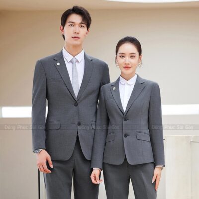 Mẫu đồng phục công sở hiện đại cao cấp 1
