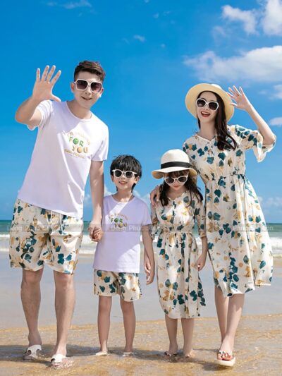 Mẫu đồng phục công ty đi biển chuyên nghiệp 3