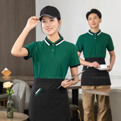 mẫu đồng phục nhân viên bán hàng hiện đại 2
