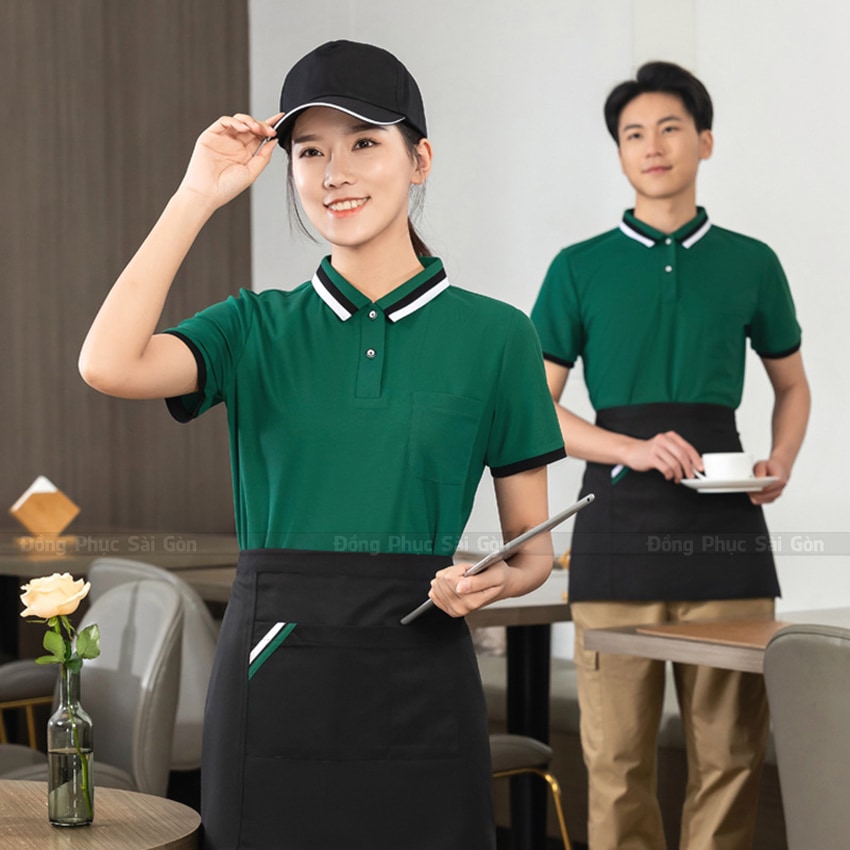 mẫu đồng phục nhân viên bán hàng hiện đại 2