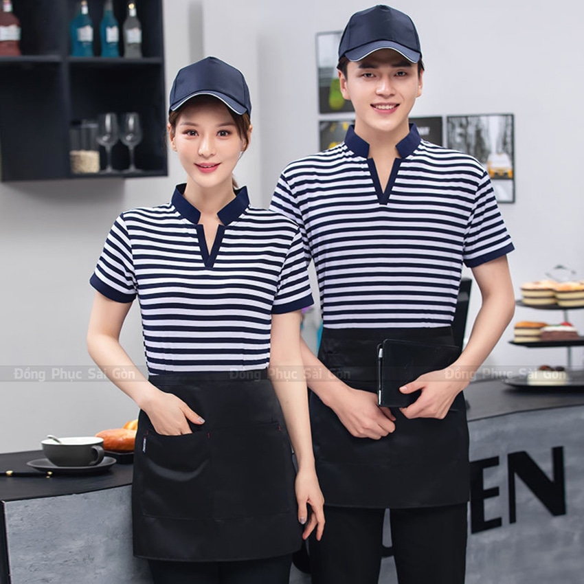 Mẫu đồng phục quán cafe sáng tạo 2