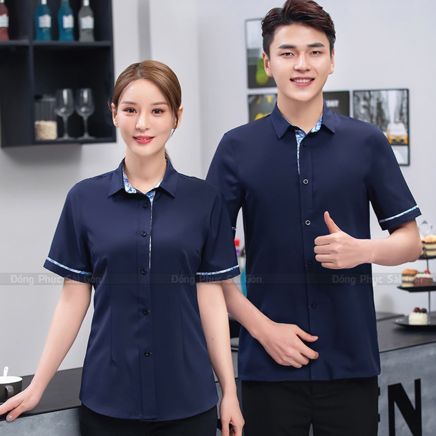 Mẫu đồng phục quán cafe sáng tạo 3