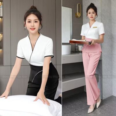 Mẫu đồng phục thẩm mỹ SP250018