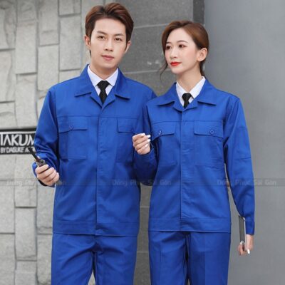 May áo đồng phục công nhân bền bỉ 1
