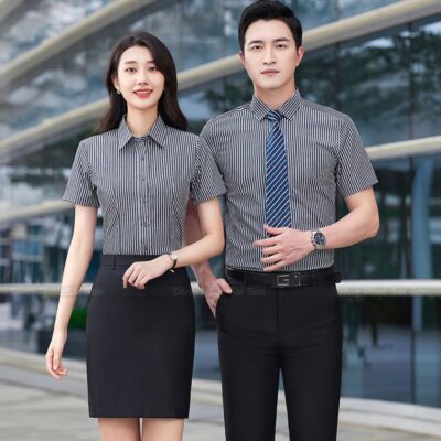 May áo đồng phục công ty sơ mi 1