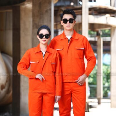 May áo thun đồng phục công nhân thoải mái 4