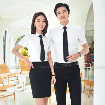 May đồng phục công sở giá rẻ - chất lượng cao 1