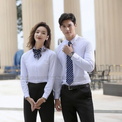 May đồng phục công sở giá rẻ TPHCM 2