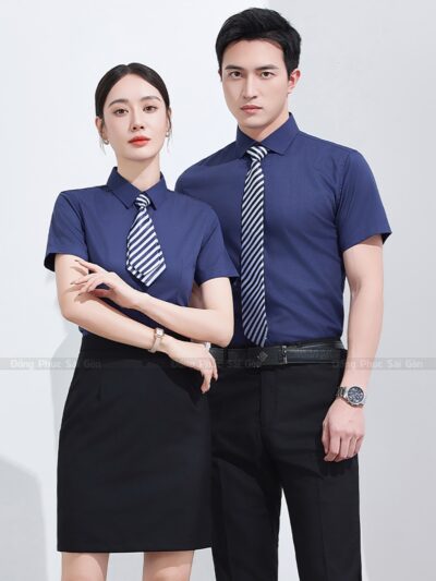 May đồng phục công sở số lượng ít 3