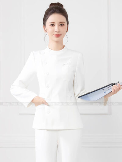 May đồng phục spa HCM chuyên nghiệp 4