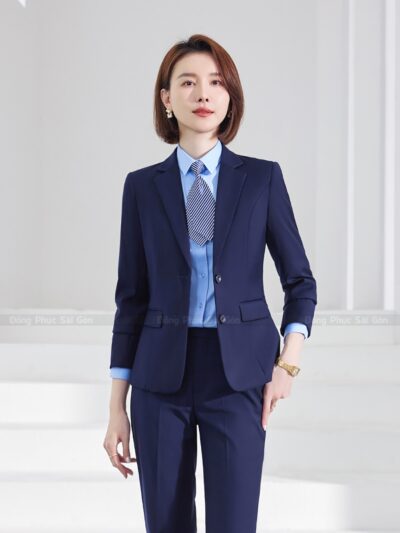 May đồng phục vest nữ công sở tại Hải Phòng
