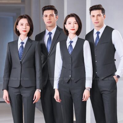 May mặc đồng phục công sở giá rẻ 4