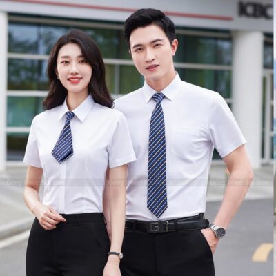 Sản xuất áo sơ mi đồng phục giá xưởng 5
