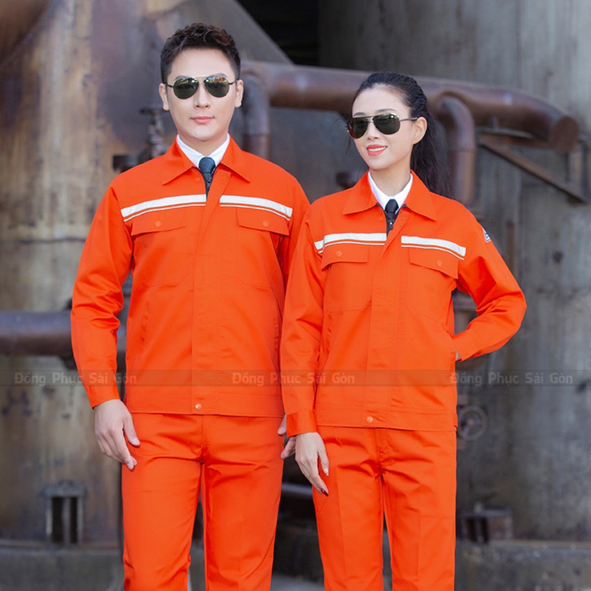 sản xuất đồng phục công nhân khu công nghiệp 3