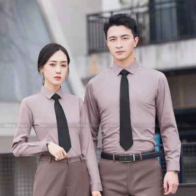 Sản xuất đồng phục công sở đẹp mắt - giá tốt 1