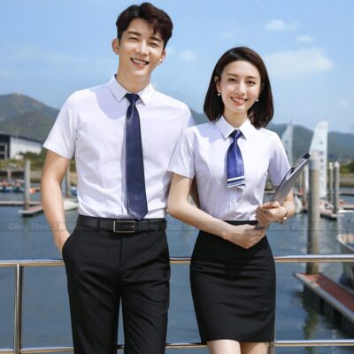 Sản xuất đồng phục công sở thương hiệu riêng 4