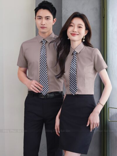 Sơ mi đồng phục công ty SM250054 1
