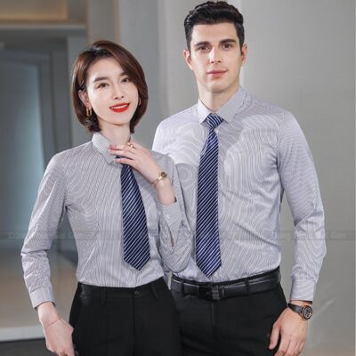 Sơ mi đồng phục đẹp - đa dạng mẫu mã 1