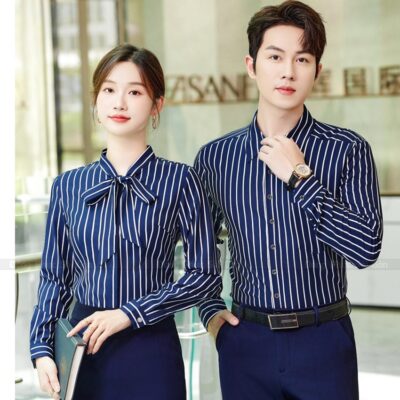 Sơ mi đồng phục nam nữ đa dạng 1