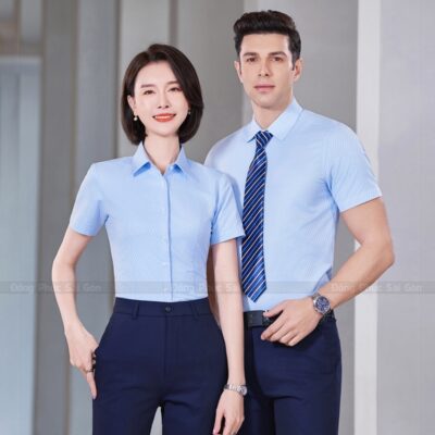 Thiết kế áo sơ mi đồng phục công ty đẹp 3