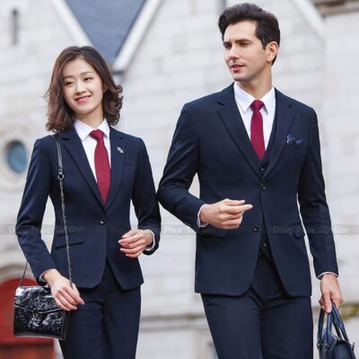 Trang phục đồng phục công sở trọn bộ 3