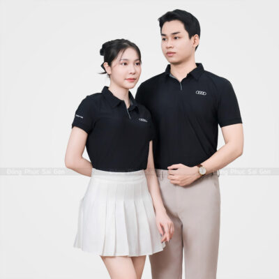 Áo polo đồng phục công ty thương hiệu Audi