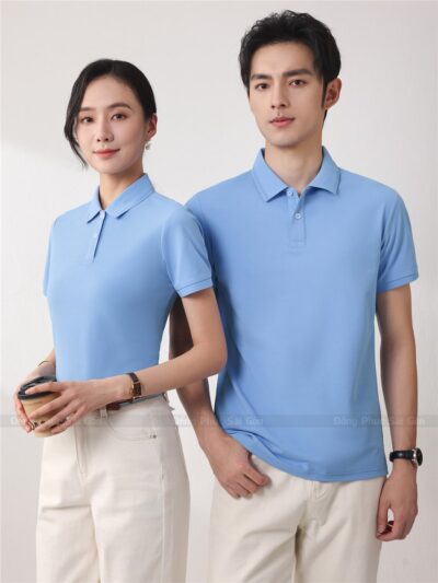 Mẫu áo thun đồng phục polo nhân viên công ty giá rẻ APL1200001