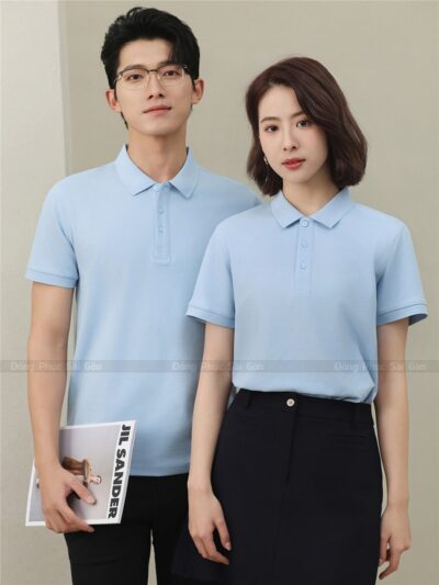 Đồng phục công ty dáng polo chuyên nghiệp ACT120005 1