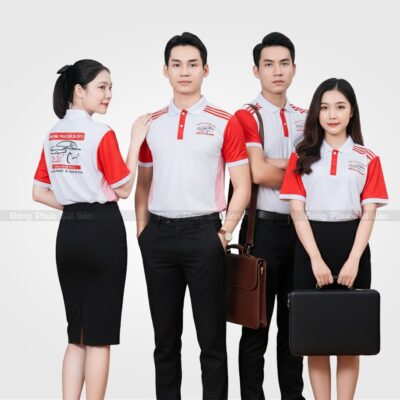 mẫu áo đồng phục nhân viên công ty VMP