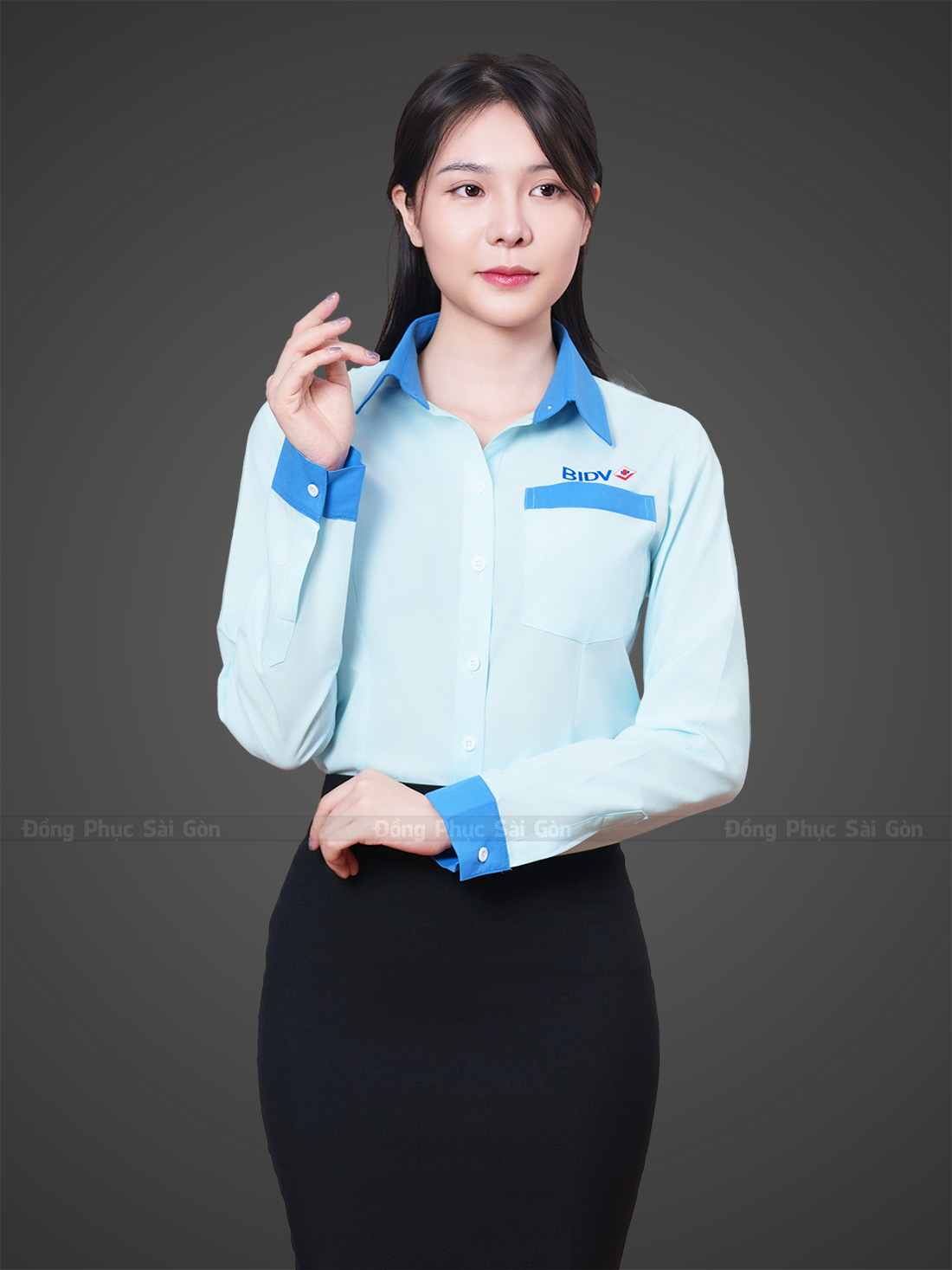 mẫu áo sơ mi đồng phục công sở đẹp (11)