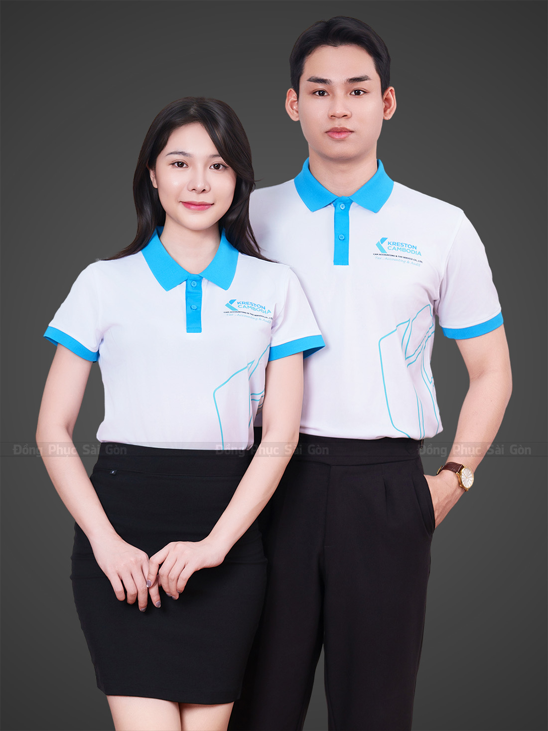 mẫu áo thun đồng phục polo đẹp