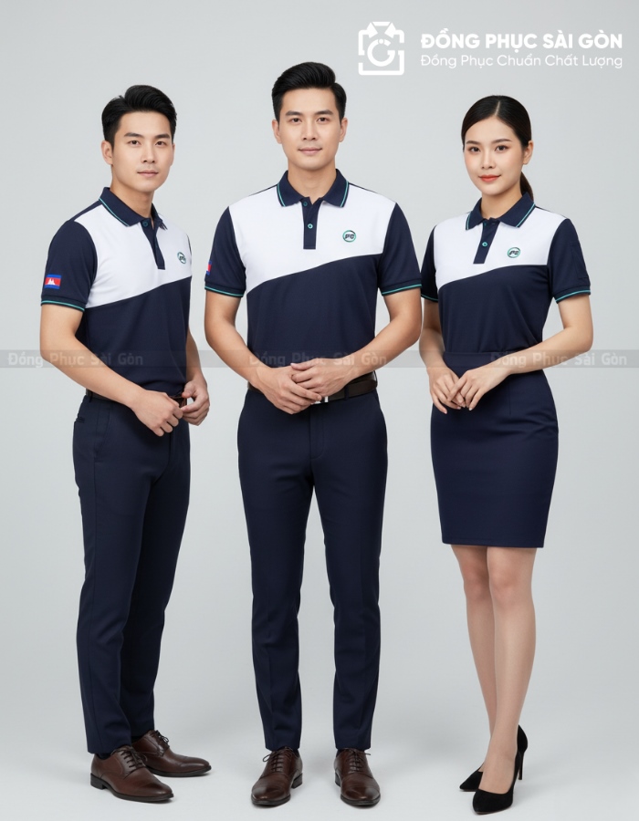 mẫu đồng phục áo thun cao cấp