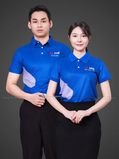 Mẫu đồng phục công ty cho ngân hàng MB 1