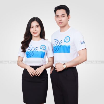 Áo đồng phục cổ tròn CTA250041 in chuyển nhiệt 2