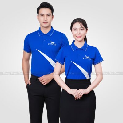 Áo phông đồng phục đẹp công ty ATA250039 1