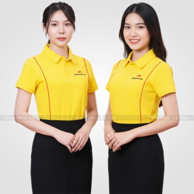 Áo polo đồng phục công ty Ahamove 1