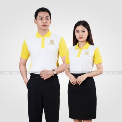 Áo thun đồng phục công ty Đất Vàng Giá Bạc 2