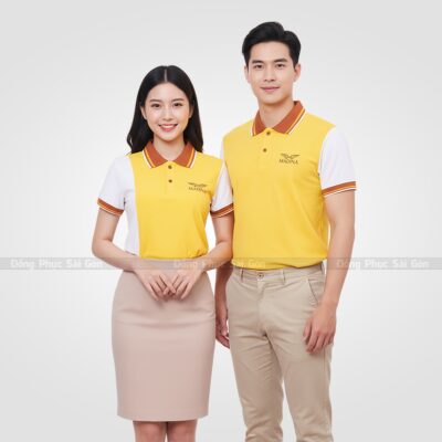 Áo thun đồng phục công ty Madina CTA250036 2