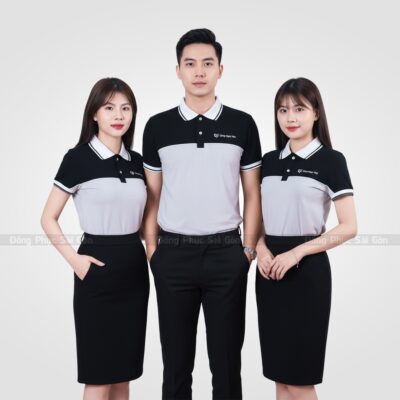 Áo thun đồng phục công ty mẫu CTA250012 2