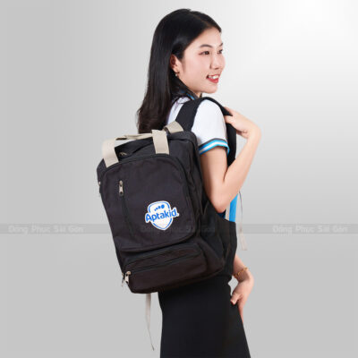 May balo quảng cáo đa năng Aptakid in logo theo yêu cầu 4