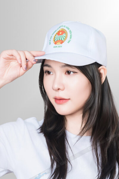 May mũ nón quảng cáo giá rẻ logo in sắc nét 2