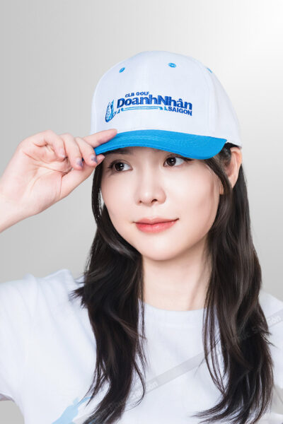 May nón kết CLB Golf Doanh Nhân Sài Gòn logo thêu 1