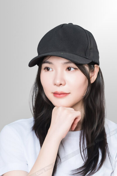 May nón kết màu đen thời trang form chuẩn 1