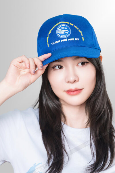 May nón kết sự kiện, quảng cáo basic logo in sắc nét 1