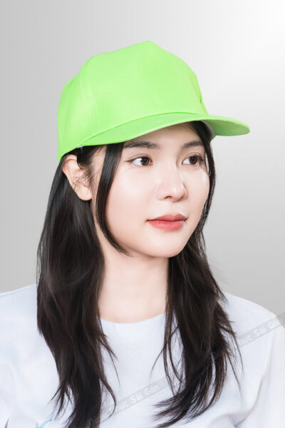 May nón lưỡi trai màu xanh chuối giá rẻ 5
